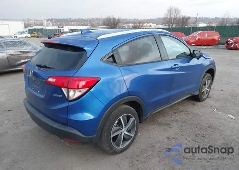 2022 Honda Hr-V Awd Ex from USA, damaged, VIN 3CZRU6H5XNM760319